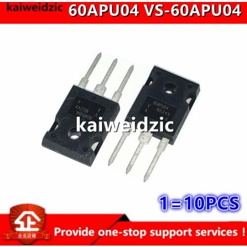 Kaiweikdic New imported original 60APU04 VS-60APU04 V-60APU04 400V 60A Ultra fast recovery diode in line transistor