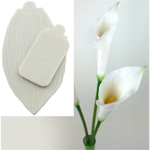 Beautiful flower shaped fondant cake mold Lily embossing mold printing mold DIY baking tools