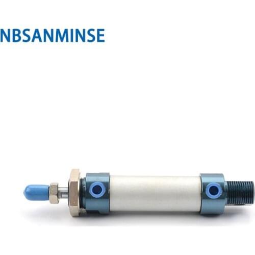 MAL Round cylinder 16 20 25 32 40 mm Pneumatic air cylinder Automation Industry Machine Parts Aluminum Cylinder NBSANMINSE