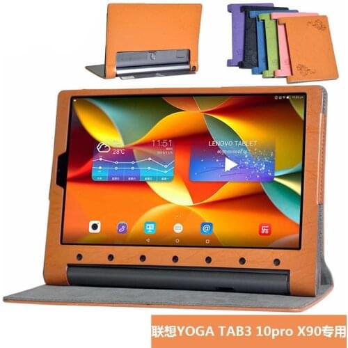 Magnetic Leather Skin Shell Cover Funda Capa Case For Lenovo YOGA Tab 3 Pro 10 X90 YT3-X90F/L/M X90F X90L X90M Tablet Coque