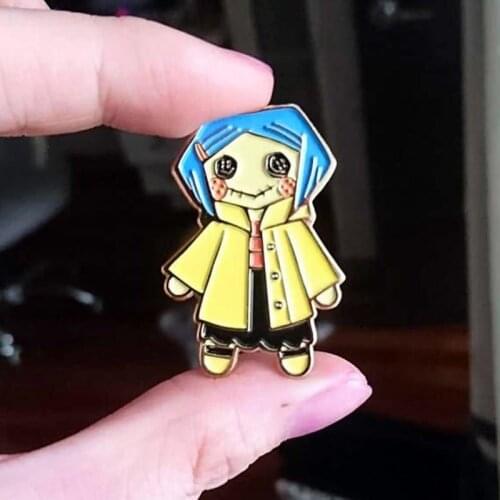 Cartoon Horror Anime Enamel Pin Badge Brooch Lapel Collar Pins Brooch Badge Backpack Hat Jewelry Accessories