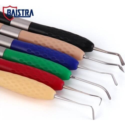 Dental Resin Filler Aesthetic Restoration Kit With Silicone Handle Fit For LM Resin Knife Plastic Dresser