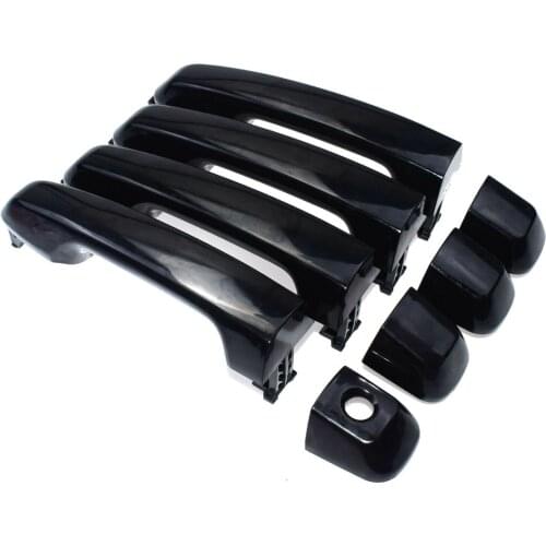 Exterior Door Handles Assembly Plastic Fit for Toyota 4Runner 2010 2011 2012 2013 2014 69211-60090 69250-60010 69211-60070-C0