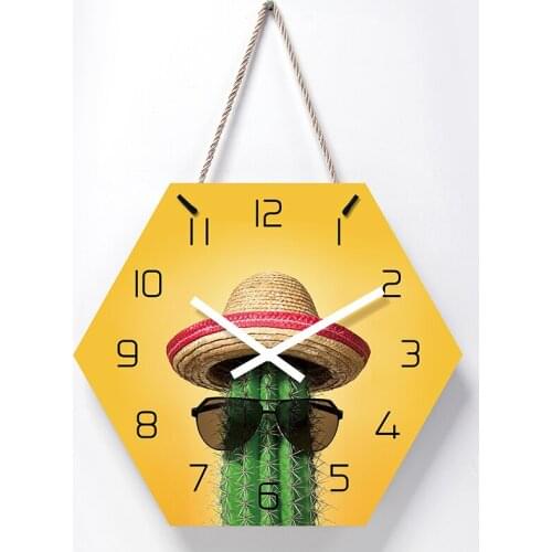 Nordic Art Silent Wall Clock Kids Kitchen Wood Wall Clock Modern Creative Outdoor Garden Reloj Cocina Wall Watches Decor 50ZB50