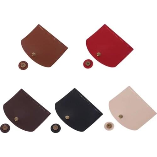 New Fashion Leather Shoulder Bag Flap Cover Replacement For Women Handbag DIY Craft Fashion Girl Classical Bag Parts Accessories