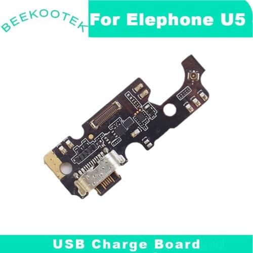 New Original Elephone U5 USB Board Charge Dock Plug Microphone Replacement For Elephone U5 Mobile Phone