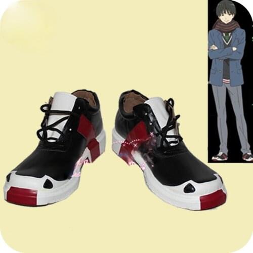 Beyond the Boundary Nase Hiroomi Anime Characters Shoe Cosplay Shoes Boots Party Costume Prop