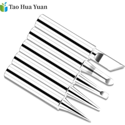 3/5pcs 900M-T-B 900M-3C-I 900M-T-IS Soldering Station Soldering Iron Tip Sting Welding Tools Head Ponta De Ferro De Solda Set A
