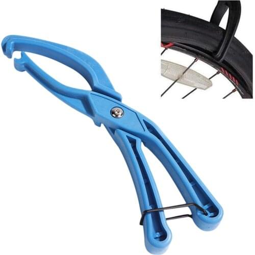 Bicycle Tire Pliers Bike Repair Tool MTB Plastic Tyre Remover Clamp Inserting Installation Holder Clip Cycling Accessories