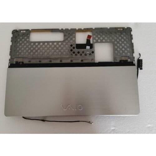 MEIARROW Used, 95%New/org FOR SILVER Sony Vaio SVF15N SVF15N17CXB SVF15NB1GL OFHD STAND ASSY Hinges & LCD Video Cable 40PIN