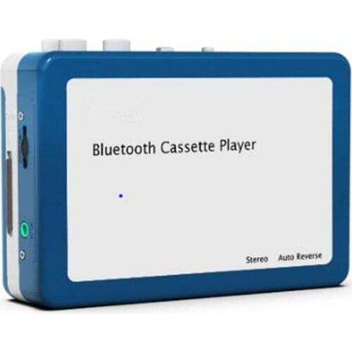 Portable Bluetooth Cassette Player , Tape Player Bluetooth Output to Headphone/Speaker,Walkman Portable Cassette Tape Player