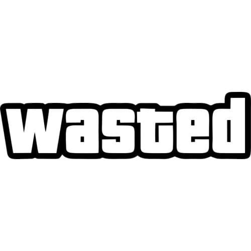 Wasted Car Sticker Waterproof Auto Decors on Car Body Bumper Rear Window