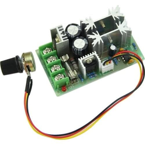 Universal DC10-60V 20A PWM HHO RC Motor Speed Regulator Controller Switch
