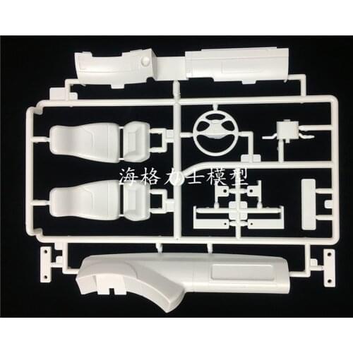 Interior Trim Instrument Panel Seat L Panel Car Shell for 1/14 Tamiya RC Truck Car SCANIA R730 R470 R620 Diy Parts