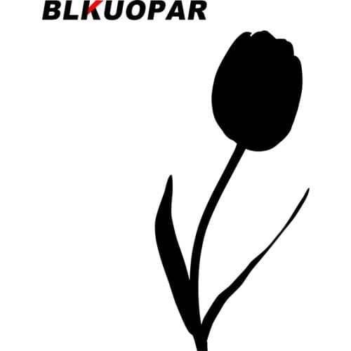 BLKUOPAR for Tulips Car Stickers Waterproof Sunscreen Decals Anime Vinyl Occlusion Scratch Vehicle Caravan Decor Car Label