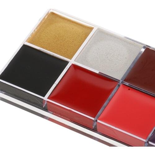 12 Colors Face Paint Cosmetic Stage Body Theatre Makeup Facepaint Halloween