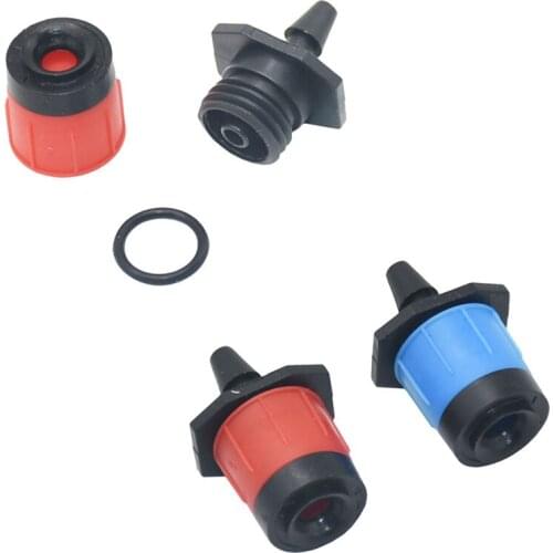 400Pcs Adjustable 360 Degree Scattering Sprinklers Garden Irrigation Agriculture Sprayers Nozzles 1/4 hose Interface With Seal