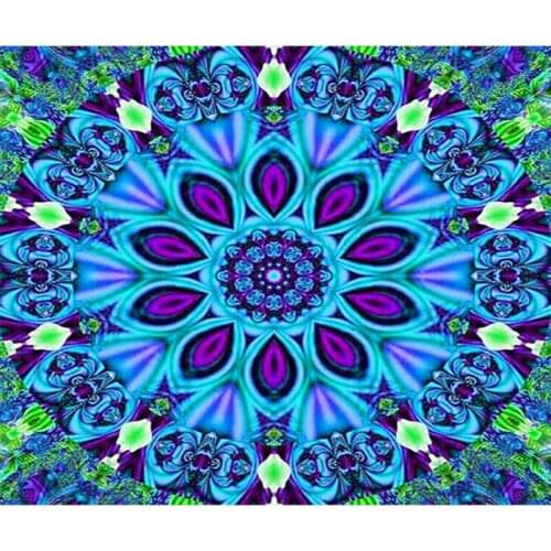 5D Diy Diamond Painting Cross Stitch Mandala Home Decor Full Rhinestones Mosaic Inlay Diamond Embroidery Home Decoration