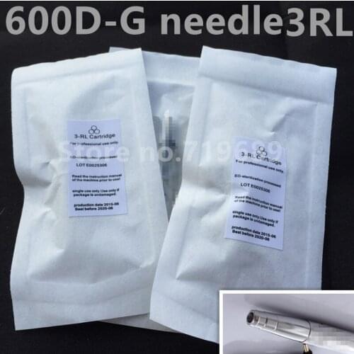 600D-G tattoo Cartridge needle 3RL Permanent Makeup eyebrow lips Needles Assorted For Nouveau Tattoo Machine Free Shipping
