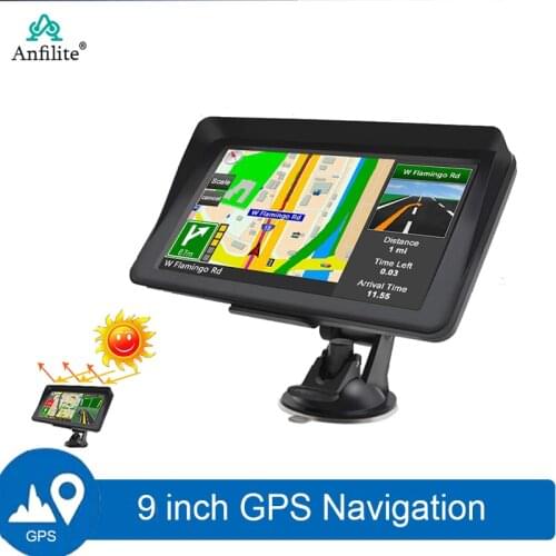 Anfilite 7" HD Car GPS Navigation FM mp3 mp4 Navitel 2020 latest Europe Map Sat nav Truck gps navigators automobile