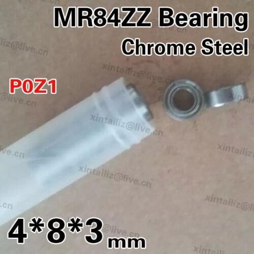 Free Shipping 10pcs micro ball bearing chrome steel MR84-ZZ MR84-2Z MR84zz minisize bearing 4mm*8mm*3mm
