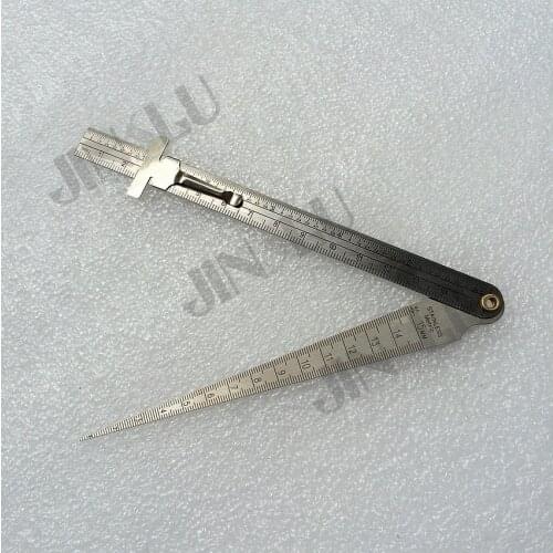 Free Shipping Tapered Scale Welding Gauge Test Ulnar Welder Inspection