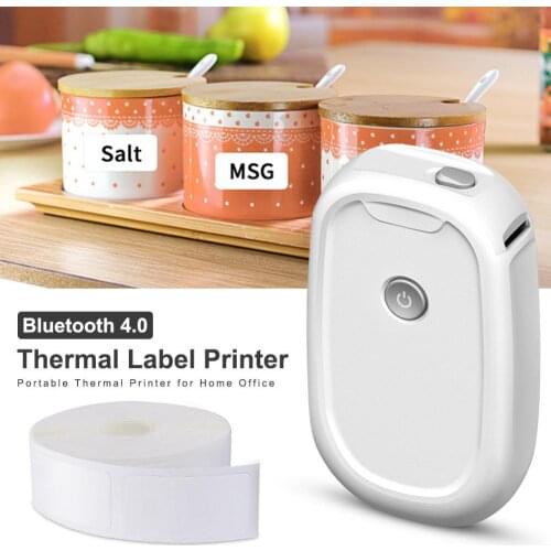 Wireless label printer BT Thermal Label Printer Portable Pocket Bluetooth Printer Fast Printing For Mobile Phone Home Office