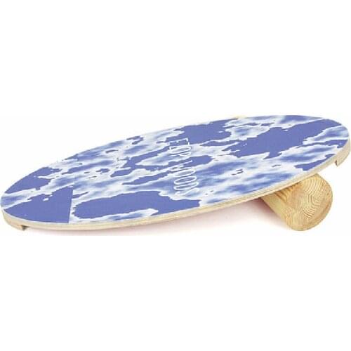 Wooden Balance Board, Surfing, Skating, Fitness, Yoga, skateboard Snowboard for Training and Coordination Exercise Portable Equipment