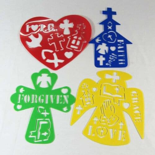 Children Puzzle Early Painting Religion Drawing Board Sketchpad Toy Stationery Template Tools Plastic Unisex Special Offer 2021