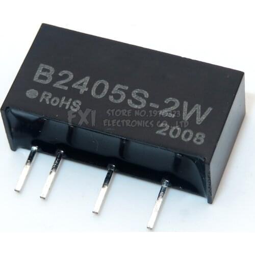 B2405S-1W 2W B2415S DC-DC 0.4A regulated power supply module 24v to 5v brand New pumuddsy Isolating Switching Power Supply DIP4