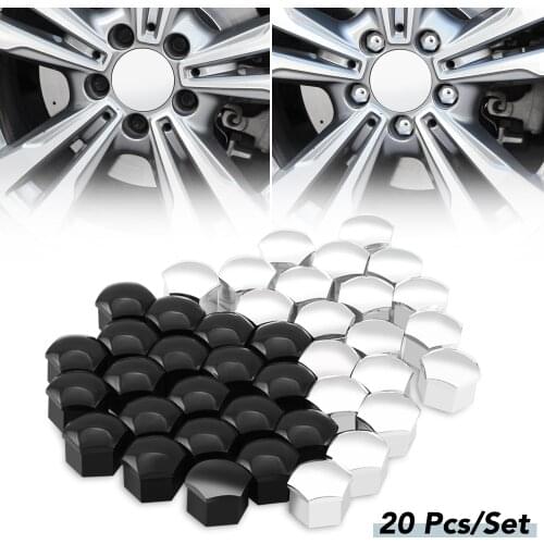 Car Wheel Nut Caps Hub Screw Cover 17mm for Mercedes Benz A B C E S V M R CLS GLK CLK SLK GLE Class W168 W169 W176 W177