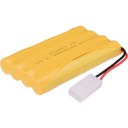 2pcs 9.6V 700mAh Ni-Cd AA Battery Pack Rechargeable For Remote Control Electric Car Toys KET-2P Plug Nicd 9.6V Volt Battery