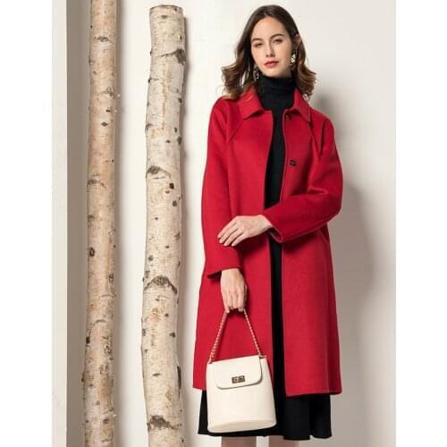 Jacket Wool Korean Elegant Winter Coat Women Clothes 2020 Windbreaker Abrigos Mujer Elegante F2020 YY2029