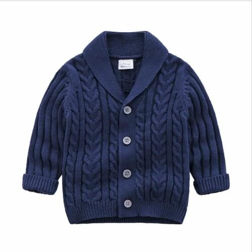 0-24M Autumn Kids Sweater For Children Coat Casual Winter Baby Girl Sweater Outerwear Winter Toddler Clothes Solid Color Fashion