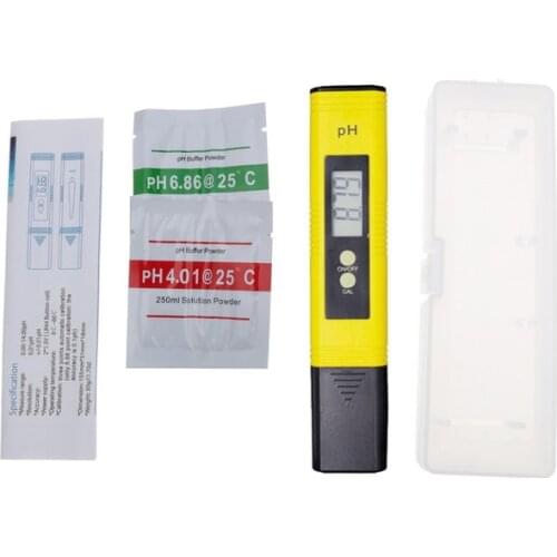 LCD Digital PH Meter Pen of Tester accuracy 0.01 Aquarium Pool Water Wine Urine automatic calibration