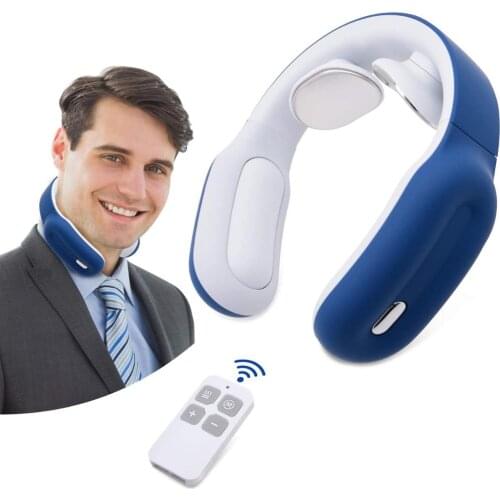 Smart Electric Neck and Shoulder Massager Pain Relief Tool Health Care Relaxation Cervical Vertebra Physiotherapy Health Care