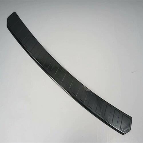 For Subaru Forester SK 2018 2019 2020 Stainless Car Trunk Guard Plate Sticker Rear Bumper Steel Anti Scuff Protectors Trim Cover