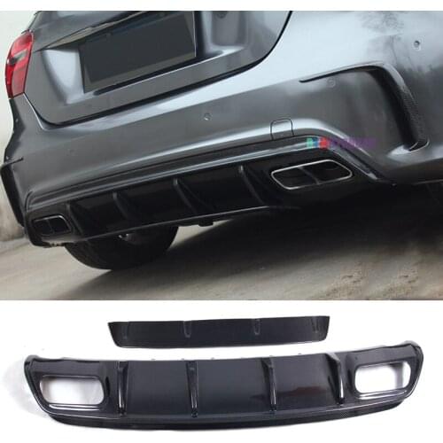 ED-A Style Carbon fiber Rear Diffuser For BENZ W176 A45