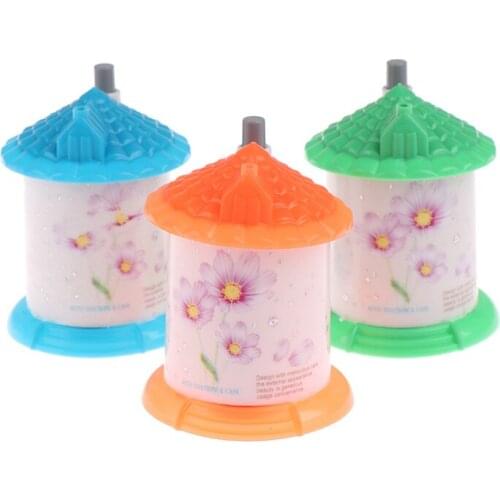 1PC Portable Lovely Creative Toothpick Box Automatic Toothpick Holder House Shaped