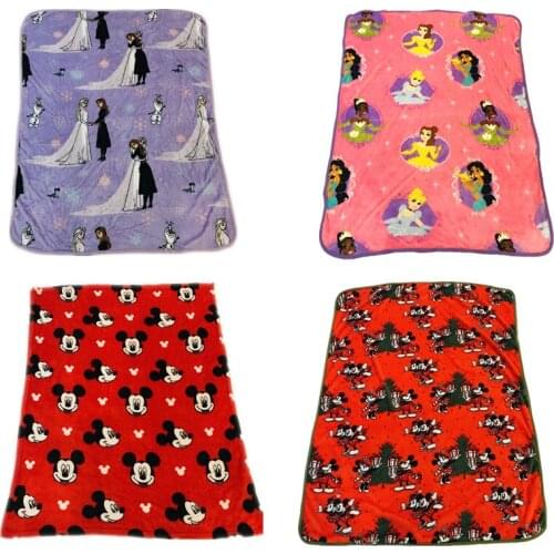 Free shipping disney 1pieces/lot plush mouse toys 126cm*98cm blanket children gift