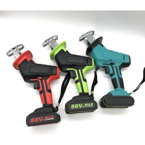 Cordless Sabre Saw Electric Reciprocating Data-type Electric Saber Saw Outdoor Portable Logging Chainsaw Lithium Sabre Saw