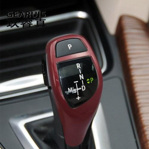 For BMW 1 2 3 4 Series gt F30 F34 F35 F20 F21 F22 F23 F32 F33 F36 Car Gear Shift Knob Cover Handbrake Interior Protective Case