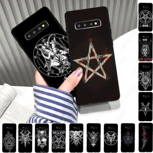 Pentagram Demonic Satanic Phone Case Cover For samsung s10 s20fe s9 s30 s20ultra s21plus note8 9 note10plus note20 ultra cover