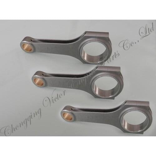 H-beam forged steel connecting rod with bolts for Toyota 1G-FE/LEXUS IS200 quality warranty