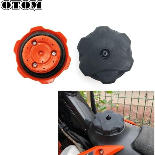 OTOM Motorcycle Tank Cell Cap Fuel Lid CNC Oil Filler Plastic Cover For KTM SX SXF XC 125 150 250 300 350 450 Motocross Parts