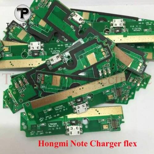 Micro Charging Port Flex Cable USB flex Dock Charger Connector Flex For Xiaomi Hongmi Note Red Rice Note RedMi Note
