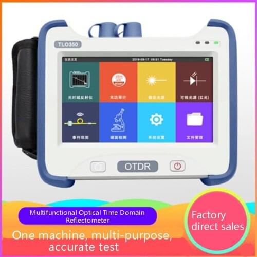 Multifunctional Optical Time Domain Reflectometer OTDR Fiber Optic Tester Optical Cable Breakpoint Obstacle Finder TLO350 odtr