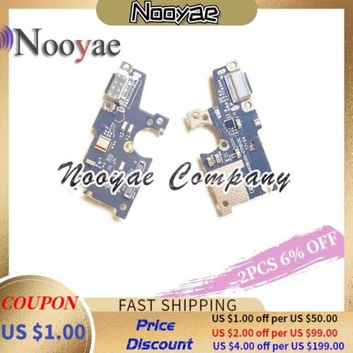 Novaphopat For Xiaomi Mix3 Micro USB Charger Charging Port Connector Flex Cable Mic Microphone Tracking