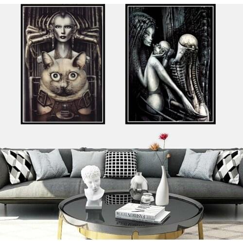 Gig Lee Greer II Alien HD Print Poster Wall Art Picture Canvas Nordic Modern Living Room Home Decoration