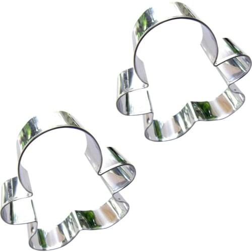 Gingerbread man shape 2 piece biscuit cutting molds, baking tools, cake decorating soft candy tools